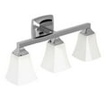 thumbnail image 4 of Moen YB5163ORB Voss 3 Light Bathroom Vanity Light in Oil Rubbed Bronze, 4 of 5