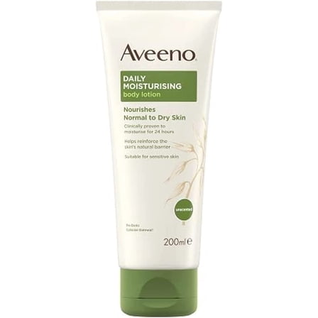 Aveeno Daily Moisturising Lotion with Naturally Active Colloidal Oatmeal, 200ml