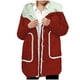 thumbnail image 2 of HongQid Womens Quilted Puffer Jacket Hooded Long Sleeve Zip Up Winter Coat Lightweight Warm Jackets with Pockets, 2 of 5