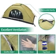 thumbnail image 4 of Carpa Sutekus de camuflaje individual, 210 x 90 x 100 cm, ligera, 4 of 7