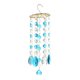 thumbnail image 1 of Blue Glass Home Decor Pendant Accessories Crystal Wind Chime Home Garden Yard Patio Hanging Decoration Ornament Wind Chimes, 1 of 5