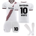 thumbnail image 1 of Maillot de Soccer Garçons Filles Enfants WIRTZ 10 XHAKA 34 GRIMALDO 20, 1 of 2