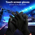 thumbnail image 4 of Guantes Tejido antideslizante Pantalla táctil Transpirable Resistente al sudor Térmico Hugtrwg Para estrenar, 4 of 9