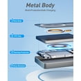 thumbnail image 3 of BBD Power Bank magnético inalámbrico de 10000 mAh, cargador PD de 20 W, 3 of 9