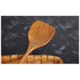 thumbnail image 4 of npkgvia Hot sale!Dinnerware,Cutlery,,Kitchen UtensilsHand Wok Cooking Shovel Rice Spatula Non-stick Long Utensil Wooden Kitchen Kitchen，Dining Bar,Brown, 4 of 9
