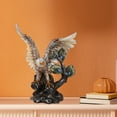 thumbnail image 6 of Resin Eagle Sculpture, Ornament Figurine Collectable Creative Art Craft Display Statue for Desk Home Decor Anniversary Dining Room Cafe Style A, 6 of 8