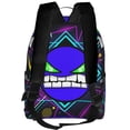 thumbnail image 2 of Geometry Dash Multifunctional Backpack Casual Hiking Daypacks High Capacity School Bag Bookbag, 2 of 5