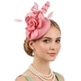 thumbnail image 2 of MuXiKeJi Clothes Headband with Feather, Women's Tea Party Hat for , Wedding, Fancy Dress Party, 2 of 3