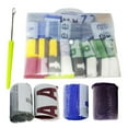 thumbnail image 2 of Abbraccia Cute Latch Hook Rug Kits with Colored-Coded Canvas, Helps Your Convenient And Easier for Embroidery Sewing , Parrot, 52x38cm, 2 of 10