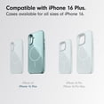 thumbnail image 2 of Funda Beats para iPhone 16 Plus con MagSafe y control de cámara, azul, 2 of 6