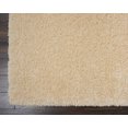 thumbnail image 5 of Nourison Malibu Shag Contemporary Cream Area Rug, 5 of 8