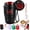 Black-Smart, variant on Stainless Steel Vacuum Coffee Flask, Portable Insulated Travel Coffee Mug With Lid & Handle, Regular & Smart Version, Keeps Hot Cold Drinks For Home Office Outdoor Travel (White-Normal)
