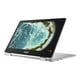 ASUS Chromebook Flip C302CA DHM4 - Conception de Flip - Intel Core M3 - 6Y30 / jusqu'à 2,2 GHz - Chrome OS - HD Graphiques 515 - 4 GB RAM - 64 GB Emmecc - 12,5" Écran Tactile 1920 x 1080 (HD Complet) - Wi-Fi 5 - Gris Métallique – image 2 sur 11