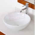 thumbnail image 2 of Esatto - Ovalín Lavabo De Cerámica Blanca Oc-016 ESATTO LAVABO PARA BAÑO, 2 of 2