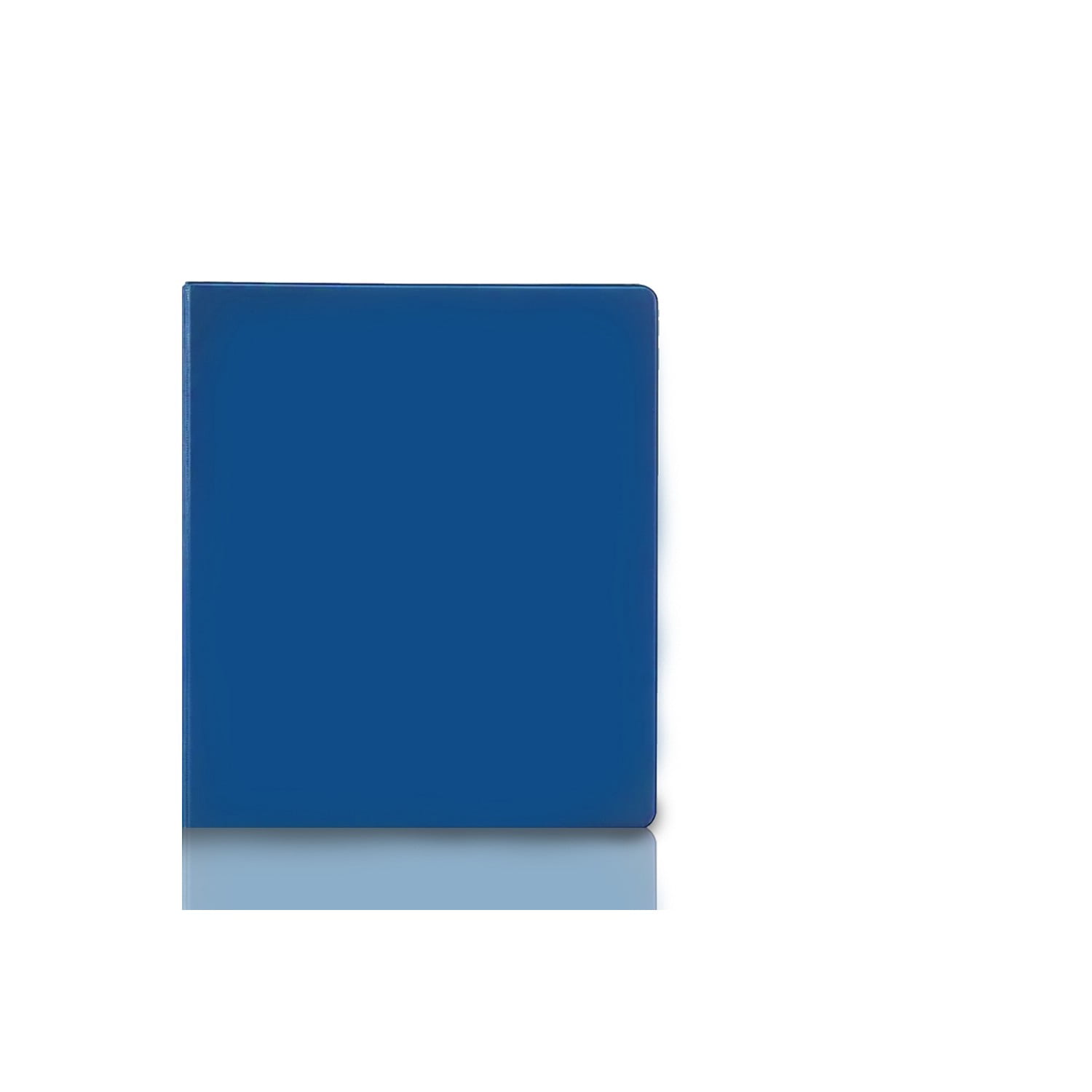 Round Ring View Binder, Polypropylene, 3 Inches, Blue