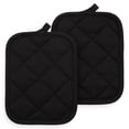 thumbnail image 6 of Mainstays Cotton Kitchen Towel, Dishcloth, Oven Mitt, and Potholder Set, 8 Pieces, Black, 6 of 6