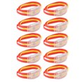 thumbnail image 3 of Accesorios luminosos para porras de aficionados, 10 piezas de pulseras de porras con bandera nacional que brillan en el partido de fútbol, pulseras conmemorativas para partidos de fútbol, logra más, 3 of 14