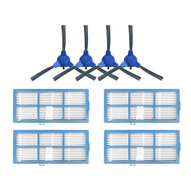 Para aspiradora robótica Proscenic 850t cepillo lateral Kits de filtro Hepa Afortunado Sencillez