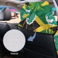 thumbnail image 6 of Xixirimido Jamaican Flag Palm Tree Universal Car Towel Seat Cover for Post Gym Workout Swimming Running Soft Breathable Automotive Front Seat Protector Car Accessories, 6 of 8