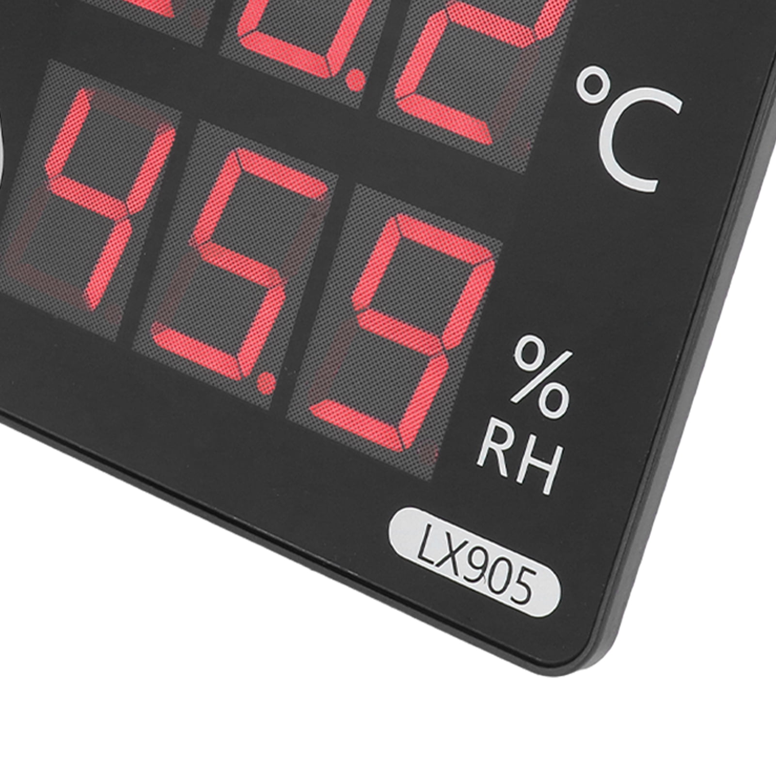 Temperature Humidity Sensor Gauge LED Digital Monitor Indicator Meter LX905‑C