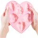 thumbnail image 3 of 2 moldes de silicona con hojas de maceta, molde de silicona de amor, moldes de chocolate, molde de fondant para tartas de amor, decoración de tartas con tema de amor, chocolate, caramelo, arcilla polimérica, galleta, azúcar Rojo Verde, 3 of 4
