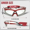 thumbnail image 4 of Going One Sports Safety Glasses - Protective Eyewear, Eye Protection Goggles for Pickleball; Padded Eye Rims, Men and Women, 4 of 4