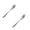Silver 2PCS, variant on YWIYIUD 1PCS Classic Silver Forks Silverware Flatware Fork 8 Inch StainlessSteel Dessert Forks Sturdy MirrorPolished Fork for Home Kitchen Restaurant Table