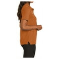 thumbnail image 3 of Yellow Rooster Women's Silk Touch Classic Female Polo Shirt Texas Orange XL, 3 of 6