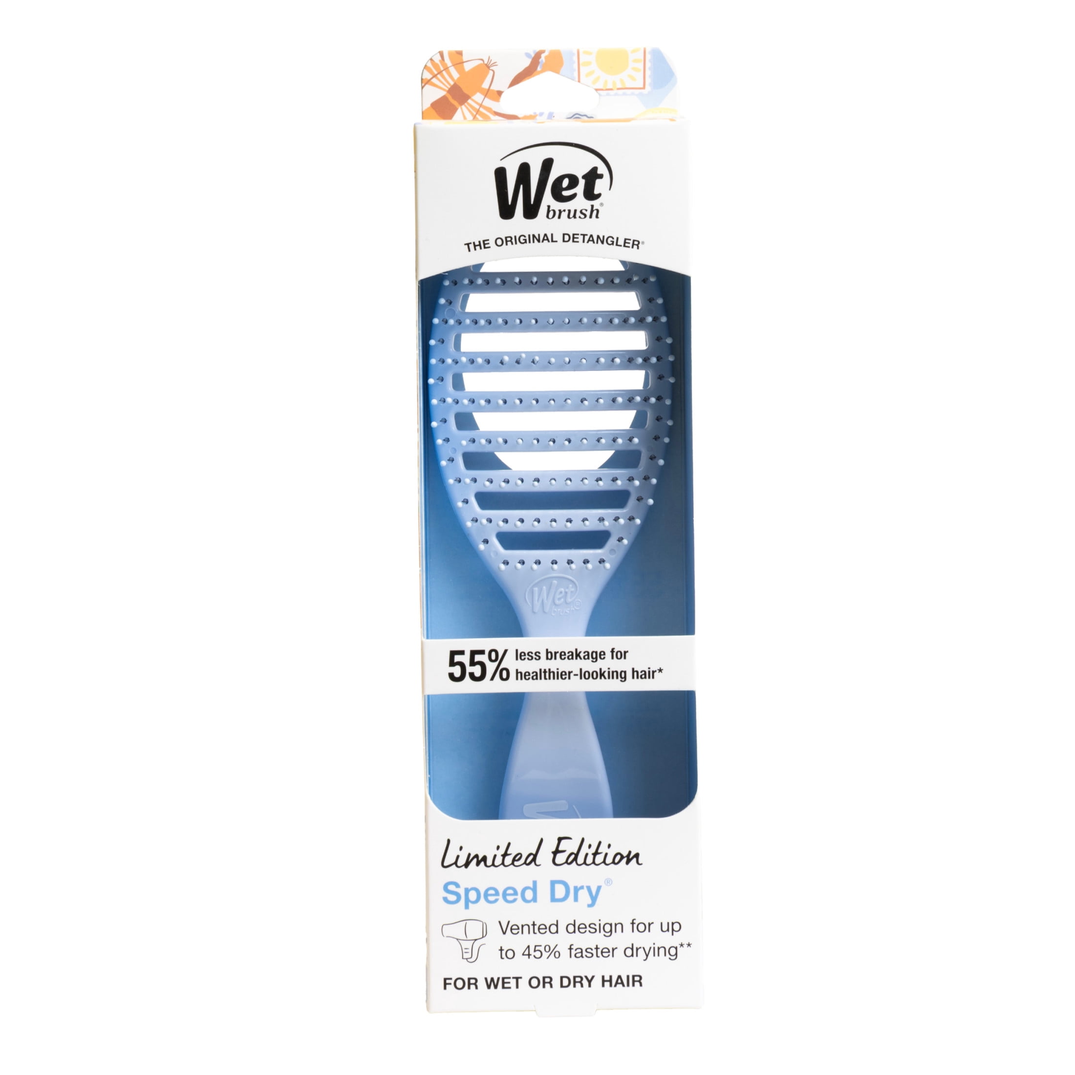 Wet Brush Speed Dry Hair Brush, Limited Edition Coastal Charm Blue