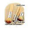 thumbnail image 2 of 4 Pcs/set Bamboo Makeup Brush, With A Stora Bag, Suitable For Travel, B// Brush Set, 2 of 5