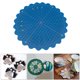 thumbnail image 2 of Alfombra rotativa circular de 8 pulgadas de autocuración para cualquier Tabla de Protección tela de edredón haciendo artesanías proyectos de - Azul Sunnimix Alfombrillas de corte rotativas, 2 of 8