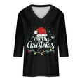 thumbnail image 5 of Womens Christmas Pajamas Loose Top for Home and Daily Wear, 5 of 5
