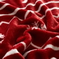 thumbnail image 5 of (2 pack) Holiday Time 50"x60" Red Classic Christmas Rolled Plush Throw, All Ages, 5 of 6