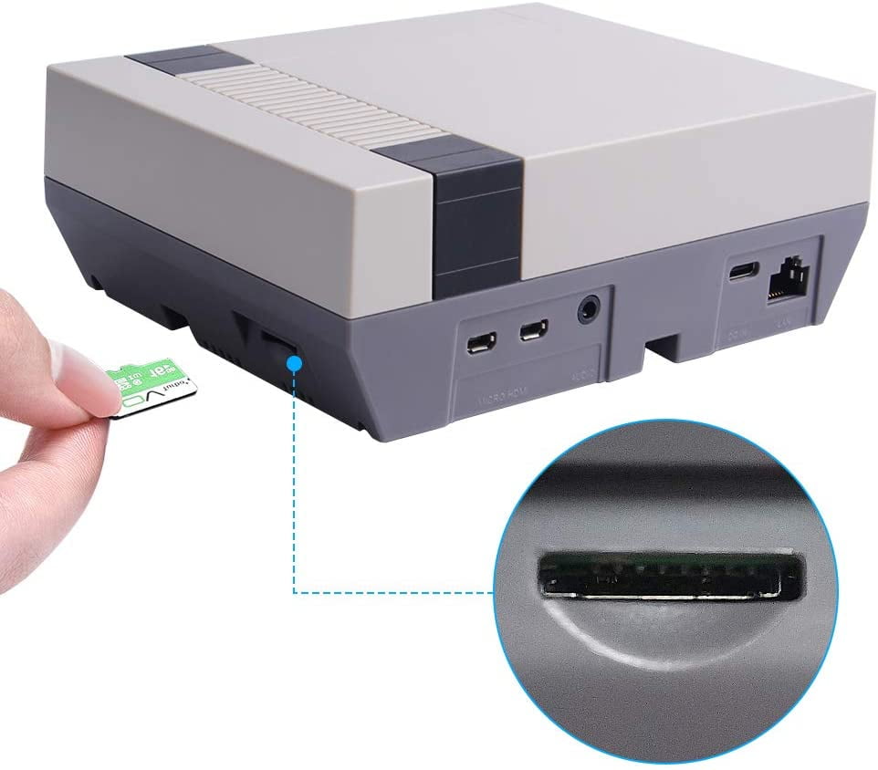 boîtier SSD alimentation HDMI Splitter Switch & Ventilateur & Radiateurs & Contrôleurs USB pour Raspberry Pi 4 owootecc RETROFLAG NESPi 4 Case Raspberry Pi 4 Case