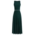 thumbnail image 1 of Conjunto Coordinado PRETTYGARDEN Falda Maxi Verde Oscuro XS, 1 of 6