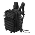 thumbnail image 3 of Mochilas masculinas al aire libre mochilas Oxford tela impermeable de gran capacidad mochilas ligeras campamento bicicleta de senderismo excursión negra, 3 of 10