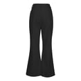 thumbnail image 3 of Bcfgryg Male Fashion Casual Solid Color Pocket Suit Pant Bell Bottoms Casual Pants Big And Tall Men's Casual Pants, 3 of 5