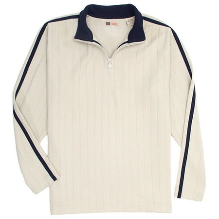 Faded Glory - Big Men's Zip-Neck Sport Sweater