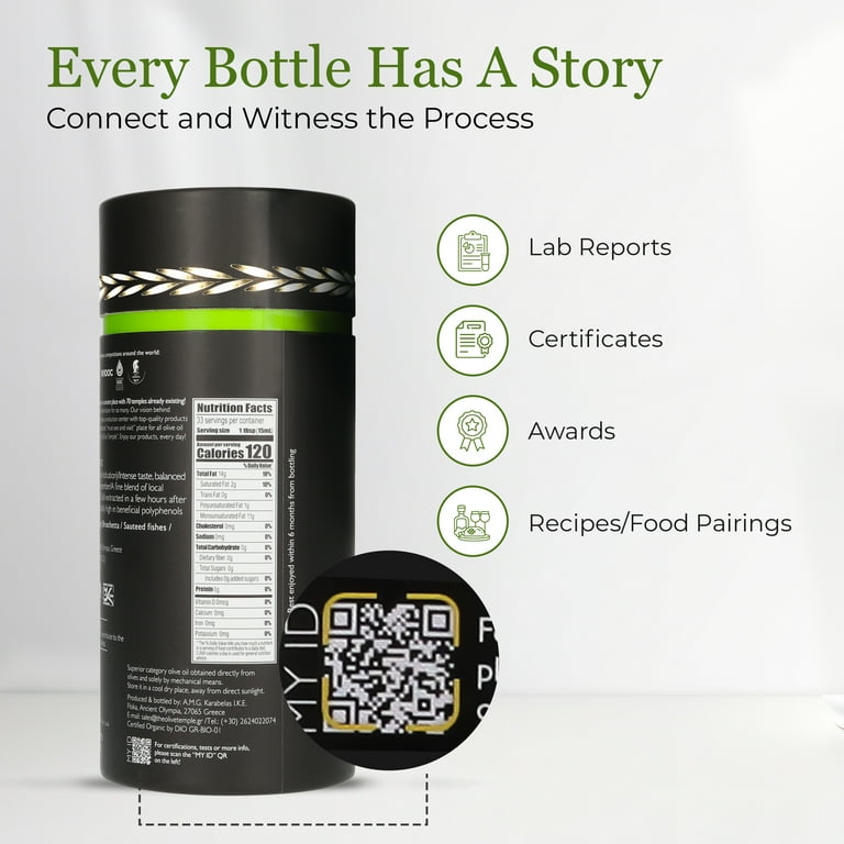 Laurel & Flame Gourmet Cooking Olympia PGI Extra Virgin Olive Oil