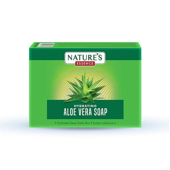 Nature's Essence Hydrating Aloe Vera Soap | Soap for Bath, 75g