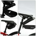 thumbnail image 4 of Soimiss 1Pc Black Cycling Saddle Bag with Large Capacity and Mesh Partition for Bike Storage, 4 of 6