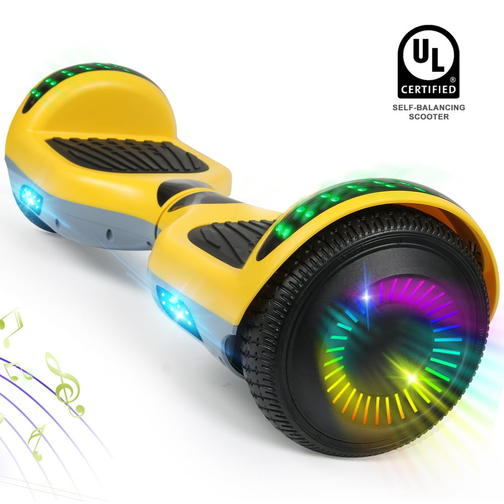 Hoverboard LED Lights TwoWheel Self Balancing Scooter 6.5" with