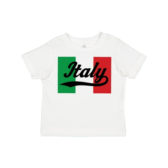 Inktastic Italy Flag Boys or Girls Toddler T-Shirt
