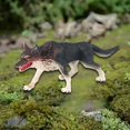 thumbnail image 6 of kowaku Mini Wolf Figurine Miniature Animal Toy Crafts Cake Toppers Desktop Ornaments Realistic Detailed Action Figure for Girls Kids black, 6 of 9