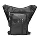 thumbnail image 2 of Bolsa cartuchera al aire libre para hombres y mujeres con cierre de cremallera y correa ajustable para la pierna Negro, 2 of 8