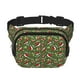 thumbnail image 1 of Fotbe Christmas Hat sock Cangurera Cuadrada con Estampado de Doble Capa, Bolsa de Cintura Ajustable Mini para Hombres y Mujeres, 1 of 9