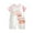 Pink A, variant on Bovxnpu Baby Girl Bodysuit, Infant Baby Cotton Bodysuits, Baby Boys And Printed Short Sleeved Jumpsuit Baby Bag Fart 9 Months
