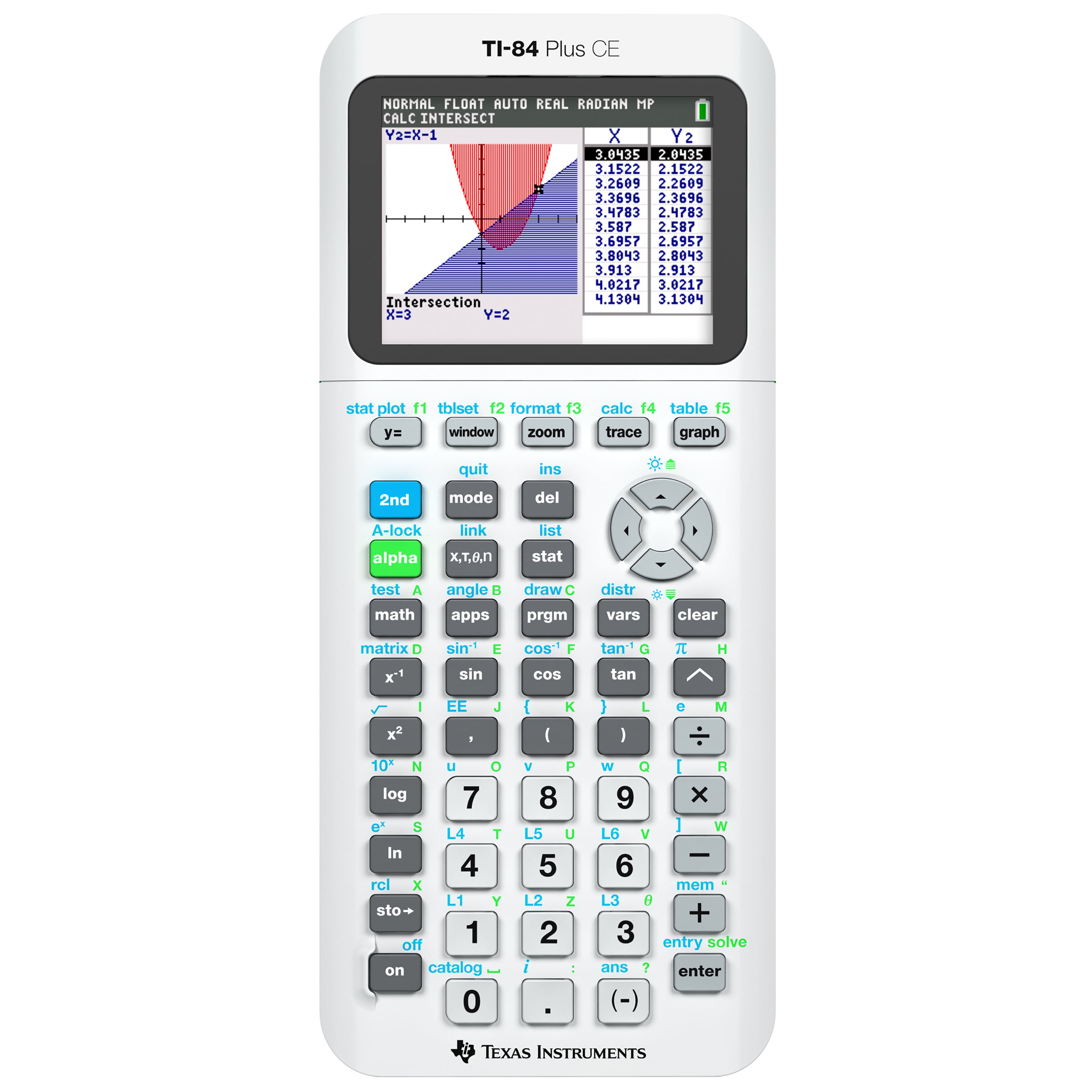 Texas Instruments TI-84 Plus CE Graphing Calculator for