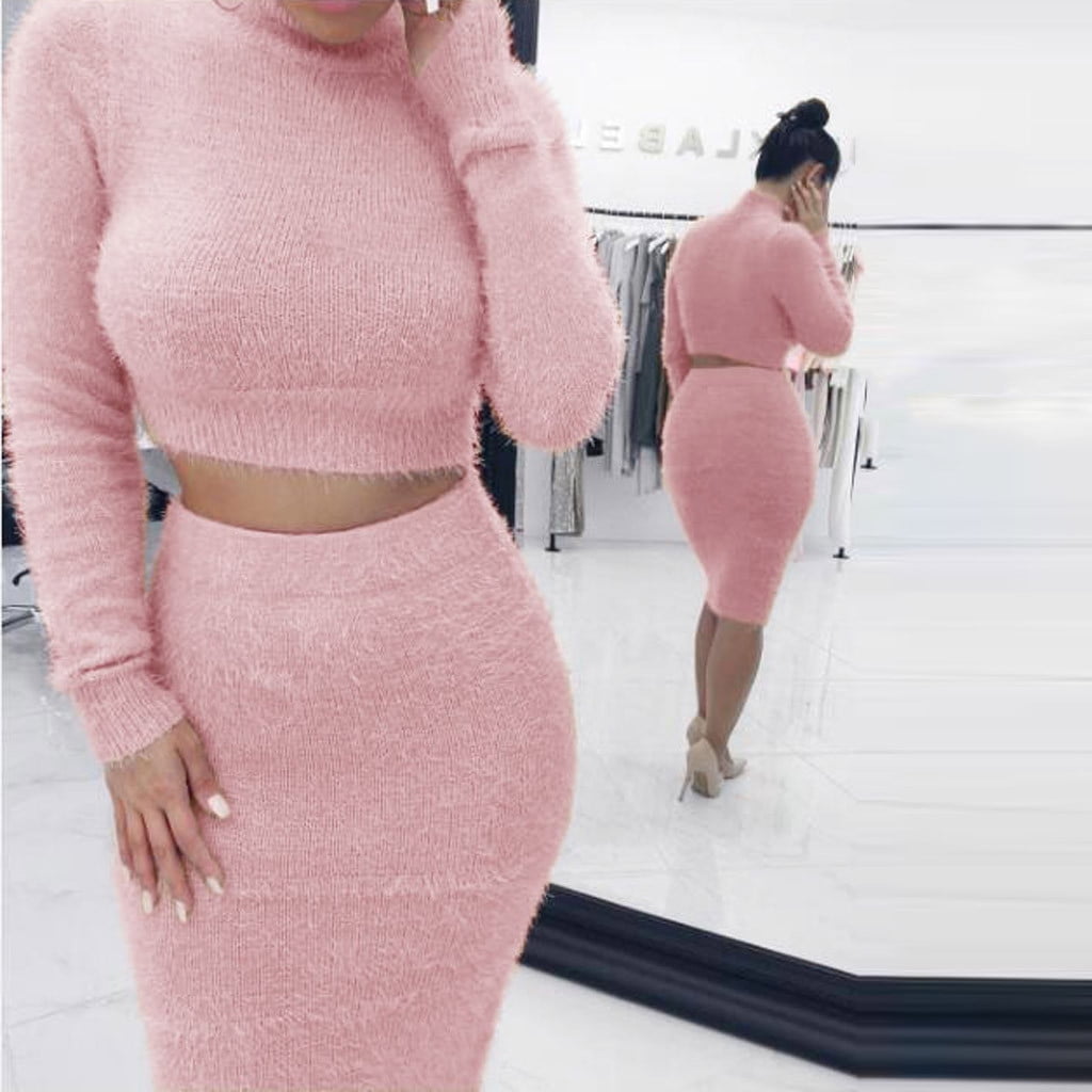 sweater and skirt sets