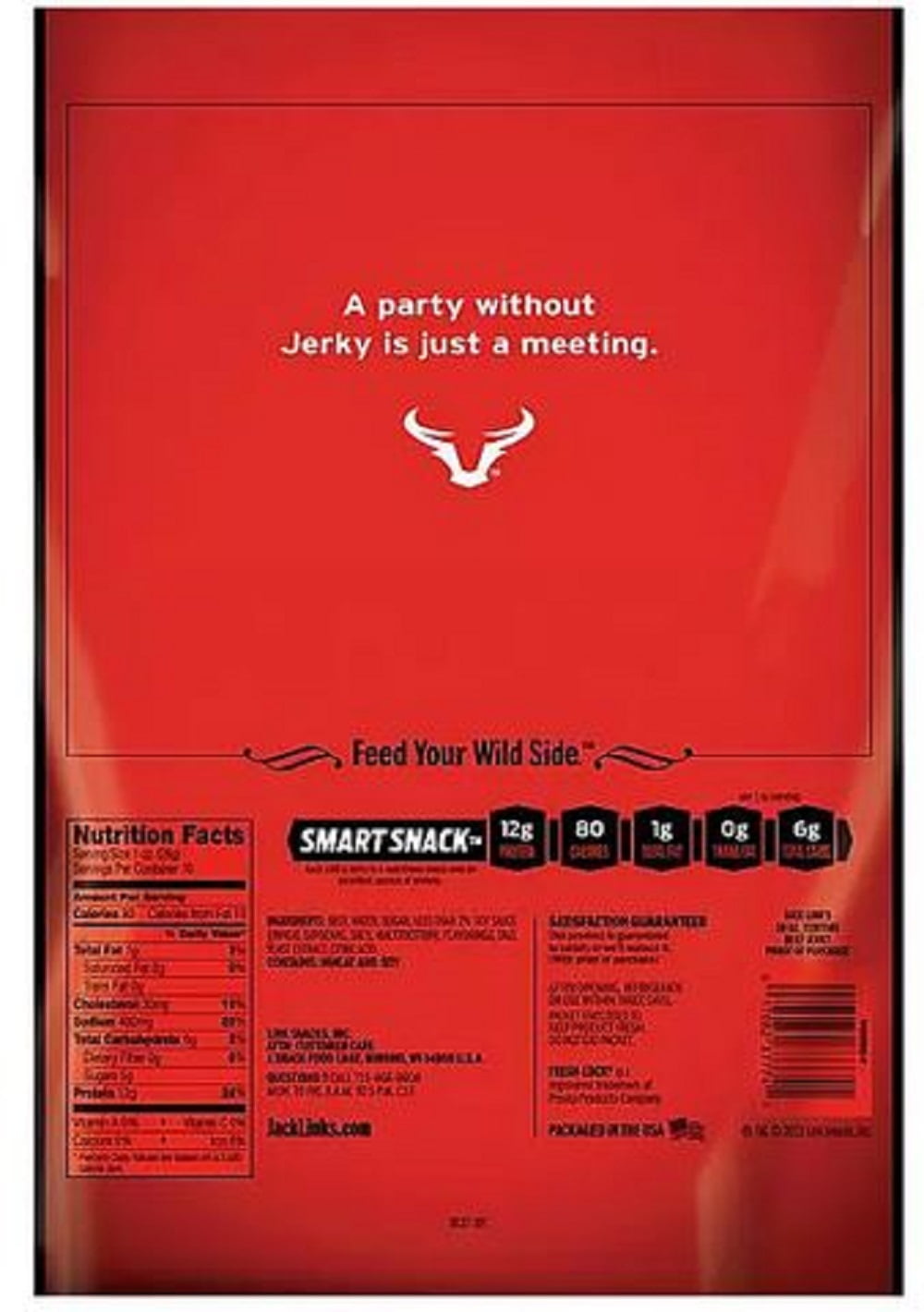 Jack Link's Teriyaki Beef Jerky (16 oz.)